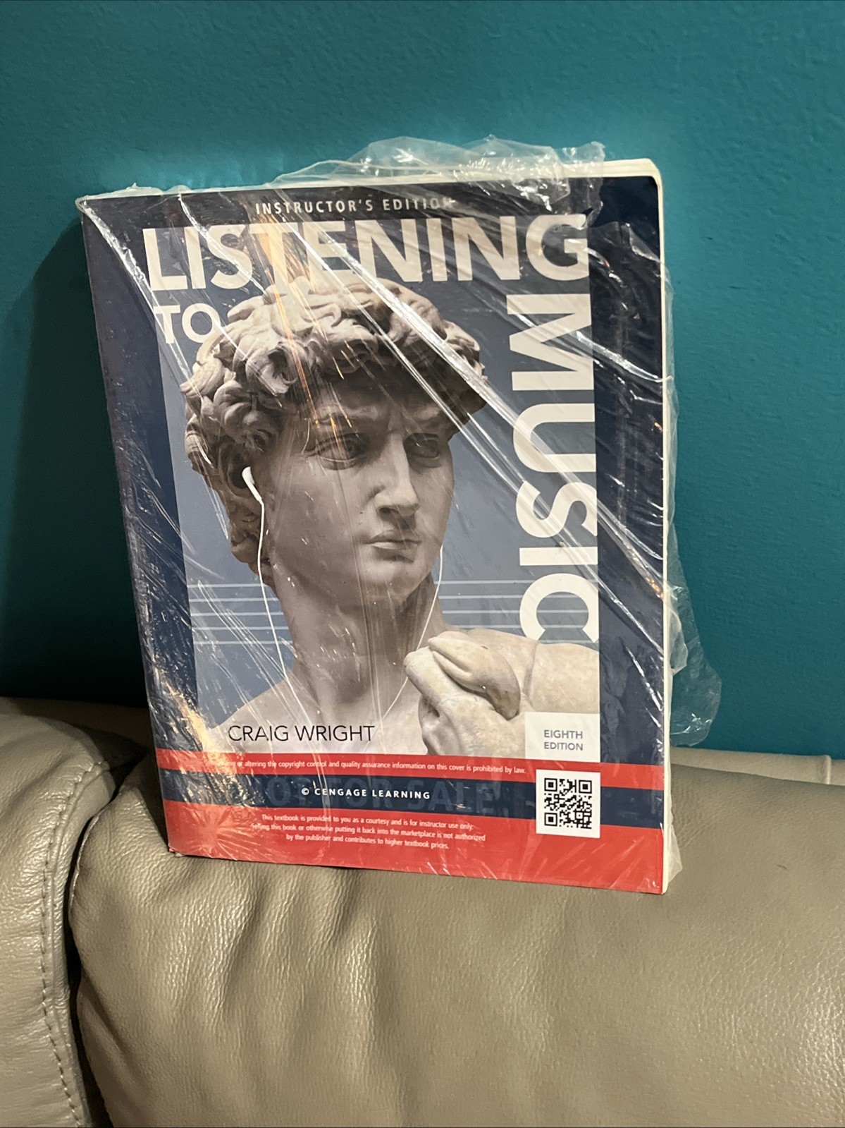 Listening to Western Music Eighth Edition Loose Leaf Craig Wright 8th Teacher