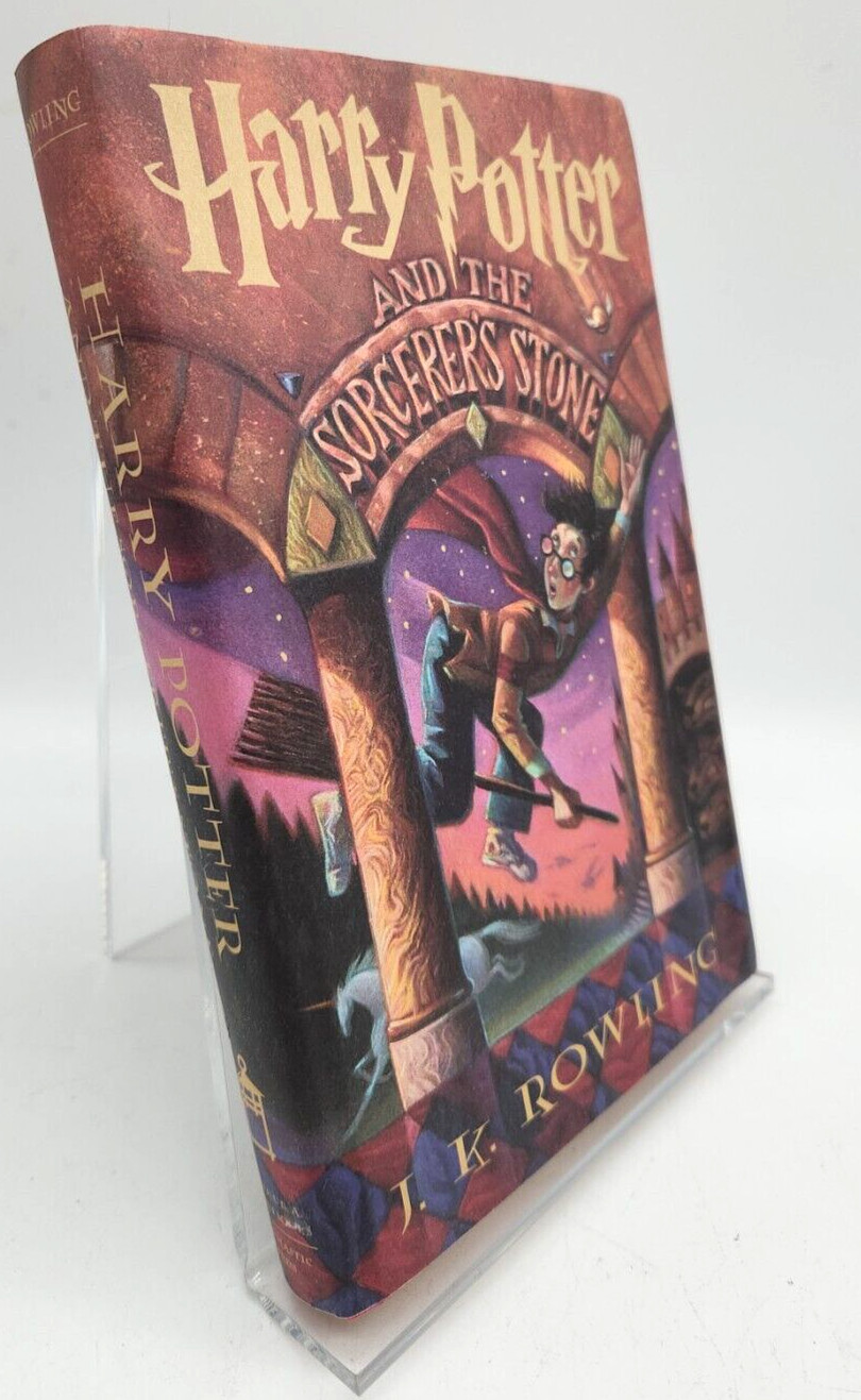 Harry Potter and the Sorcerer’s Stone by J.K. Rowling (1998, Hardcover) BCE HCDJ