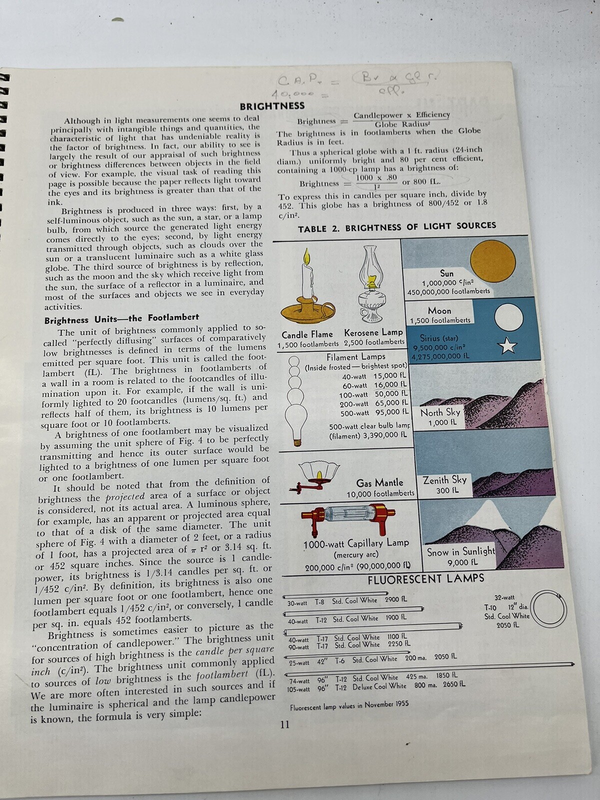 1956 GENERAL ELECTRIC GE ENGINEERING BULLETIN FUNDAMENTALS OF LIGHT AND LIGHTING