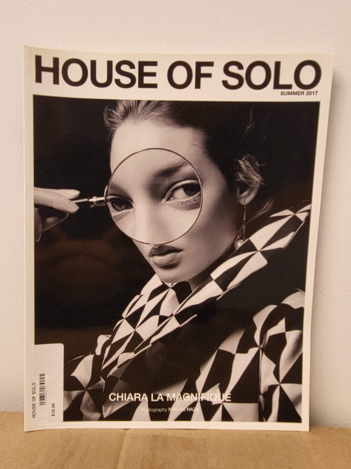 House of Solo Magazine (UK) Summer 2017 Chiara La Magnifique Cover Fashion NEW