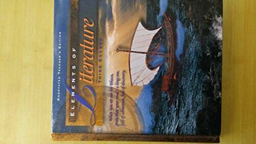Elements Literature Program Third Course, Annotated Teach – VERY GOOD