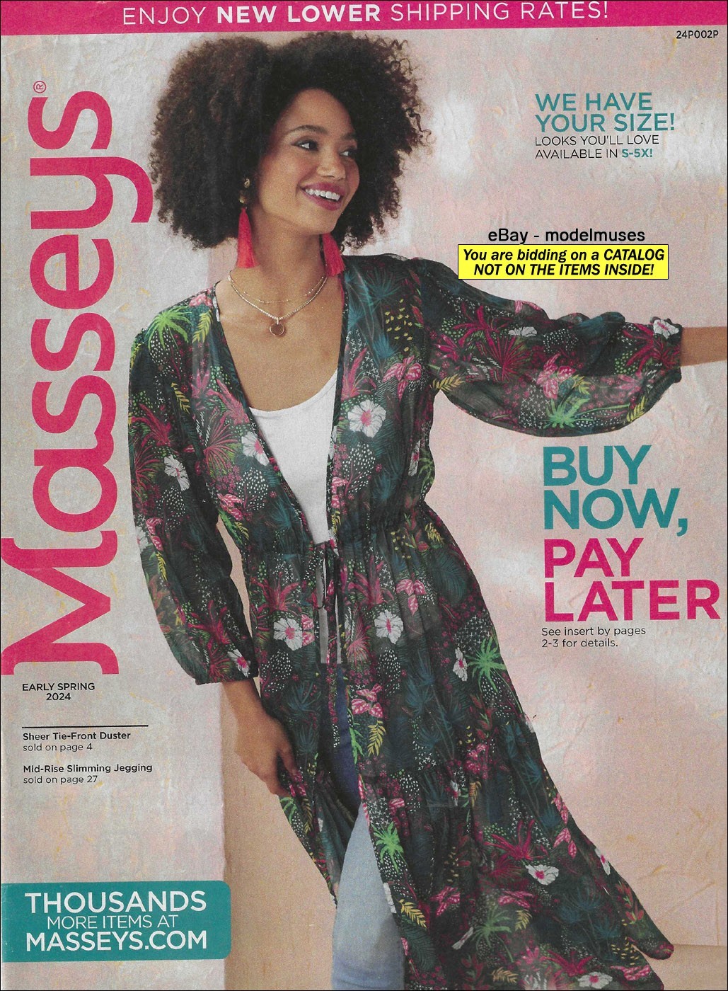 MASSEYS Women’s Fashion & Footwear CATALOG Spring 2024 – 48 Pages