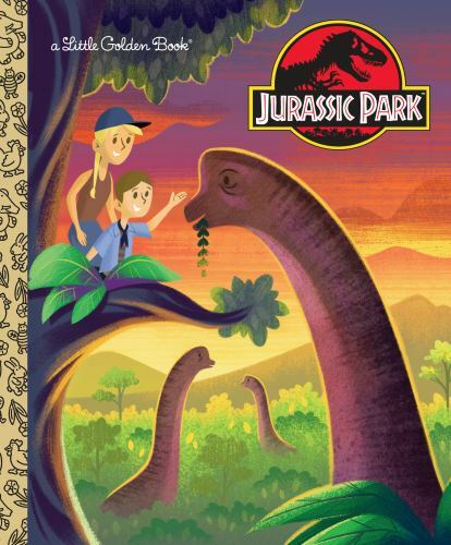 Vintage A Little Golden Book Jurassic Park! 2018 #225