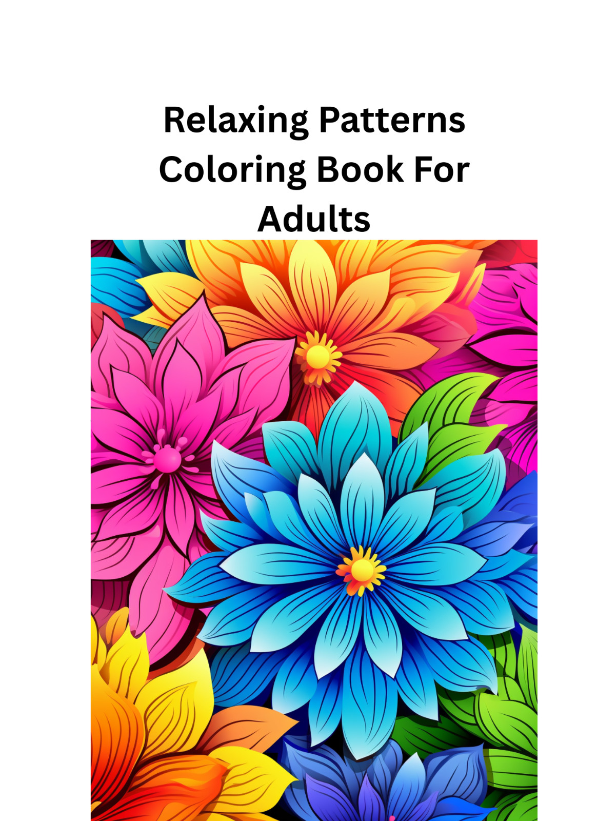 Relaxing Patterns Coloring Book fo