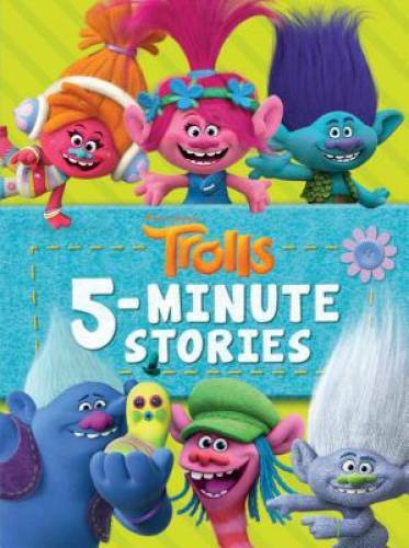 Trolls 5-Minute Stories (DreamWorks Trolls) – Hardcover By Random House – GOOD