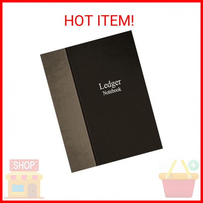 Ledger Notebook: Columnar Ruled Ledger, 3 Columns, 8.5×11 Inches, 100 Pages Pape