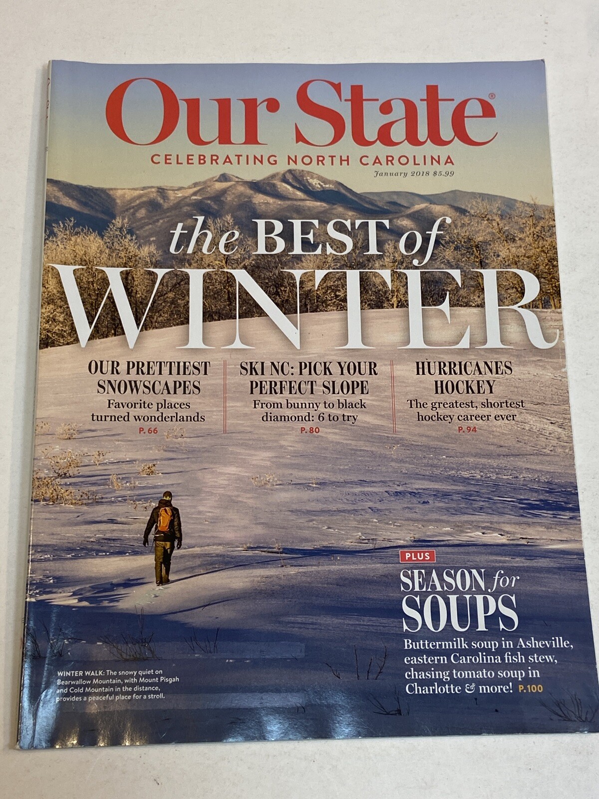 Our State North Carolina Magazine Jan 2018 Maggie Valley Ski Carolina Hurricanes