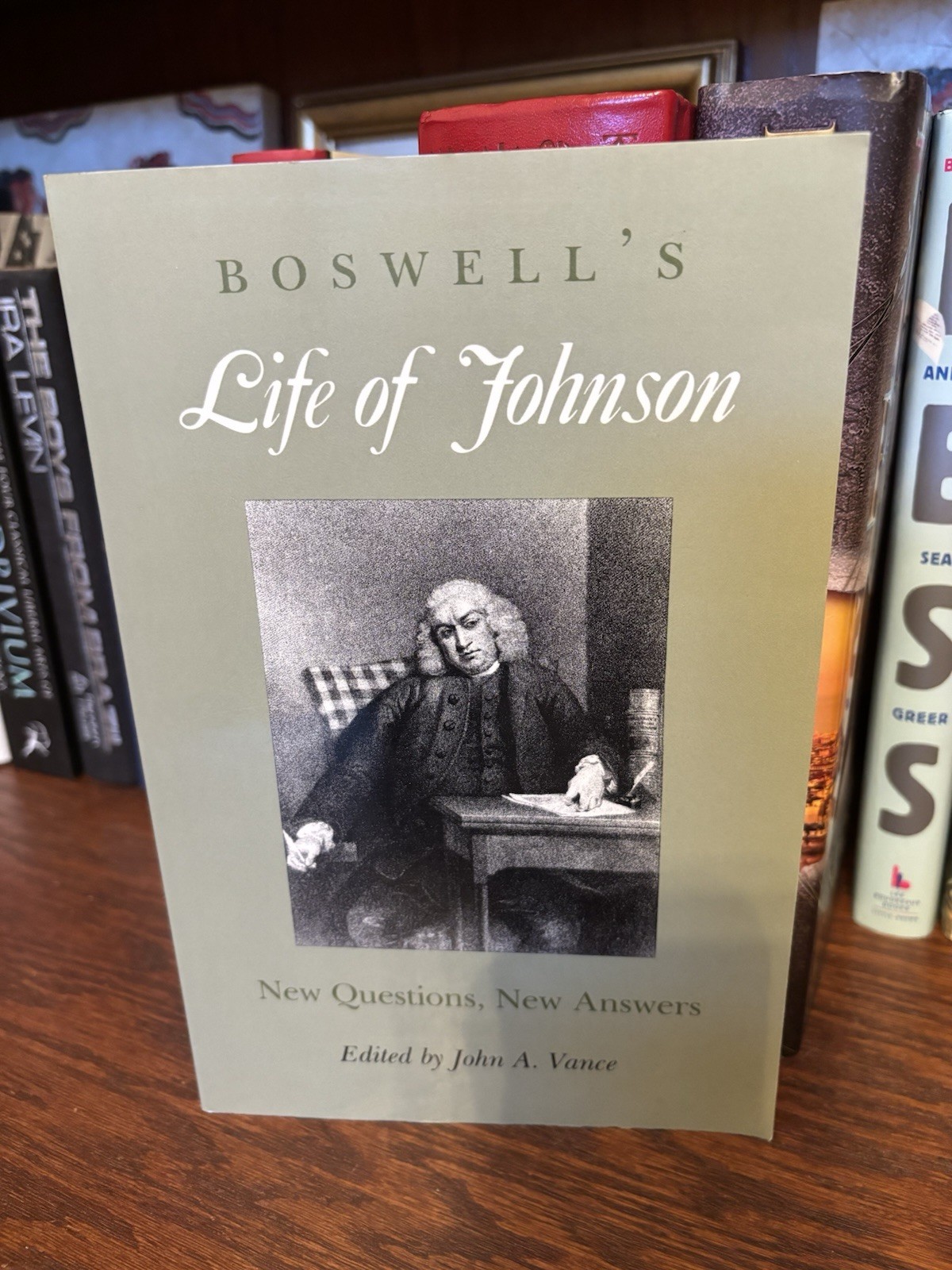 Boswell’s Life of Johnson. John Vance, editor. 1st Trade Paperback. U/Ga 1988