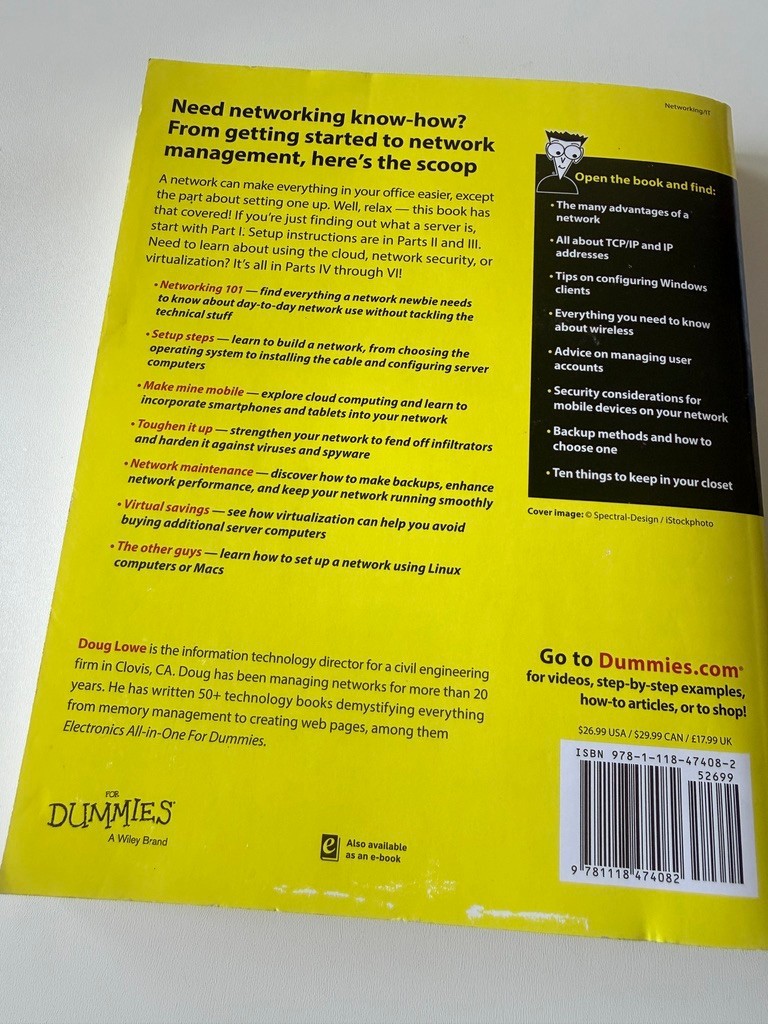 Networking for Dummies, 10th Edition by Lowe, Doug