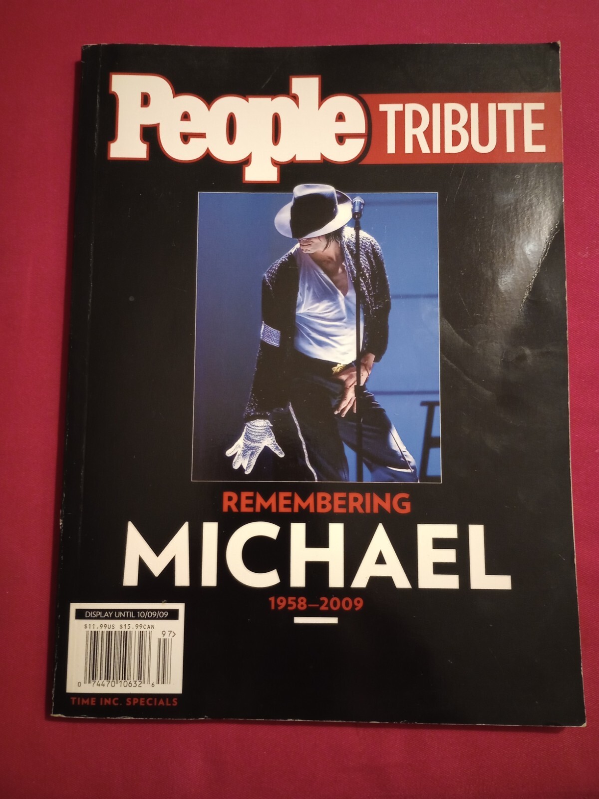 (VINTAGE) People Tribute Remembering Michael 1958-2009 Michael Jackson Paperback