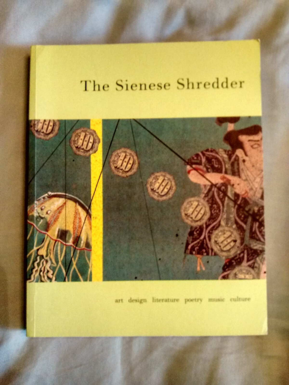 The SIENESE SHREDDER #4 Art, Design & Music zine (w/ CD)-’10 1st PB Print *RARE!