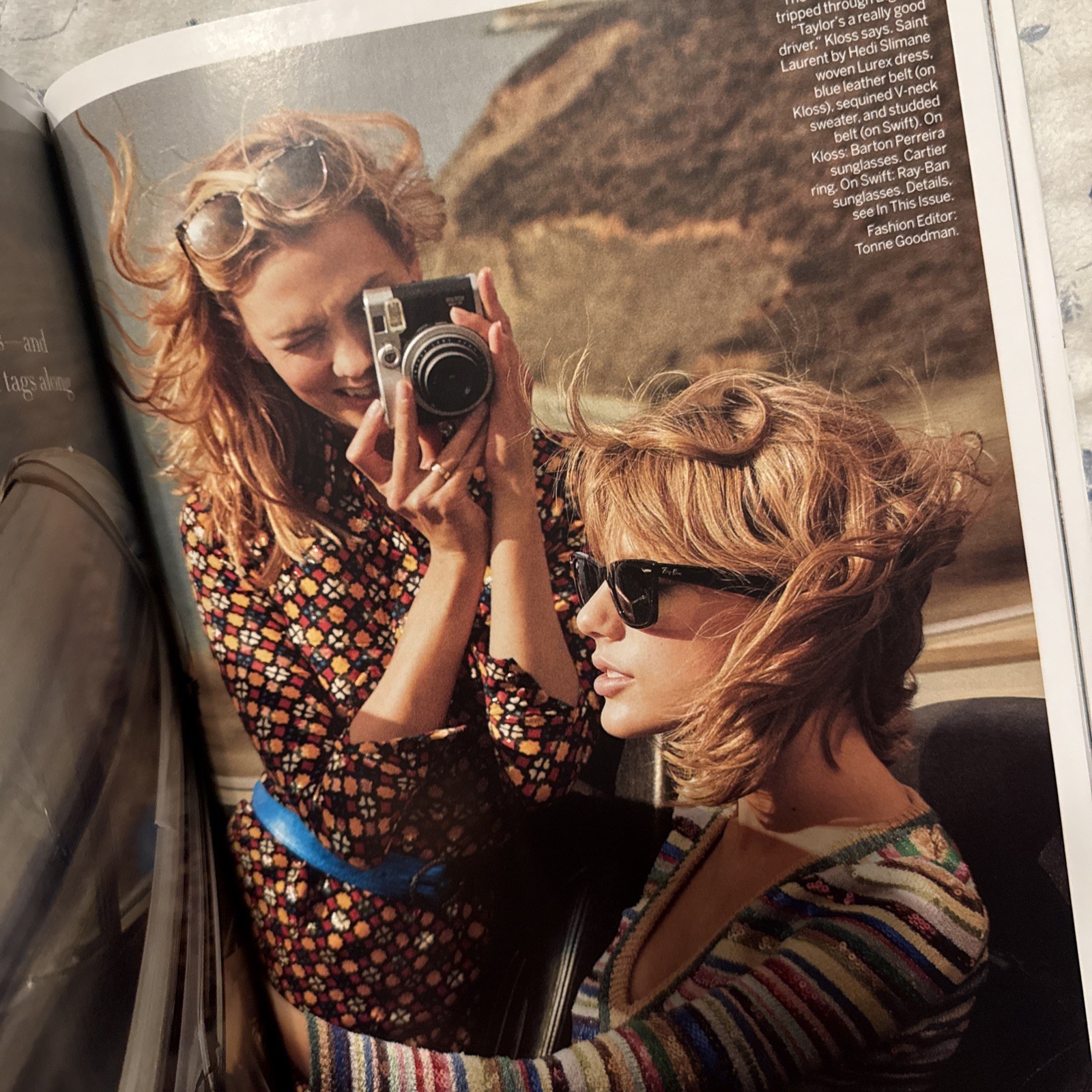 Taylor Swift Collectable Vogue March 2015 Taylor Swift & Karlie Kloss No Label