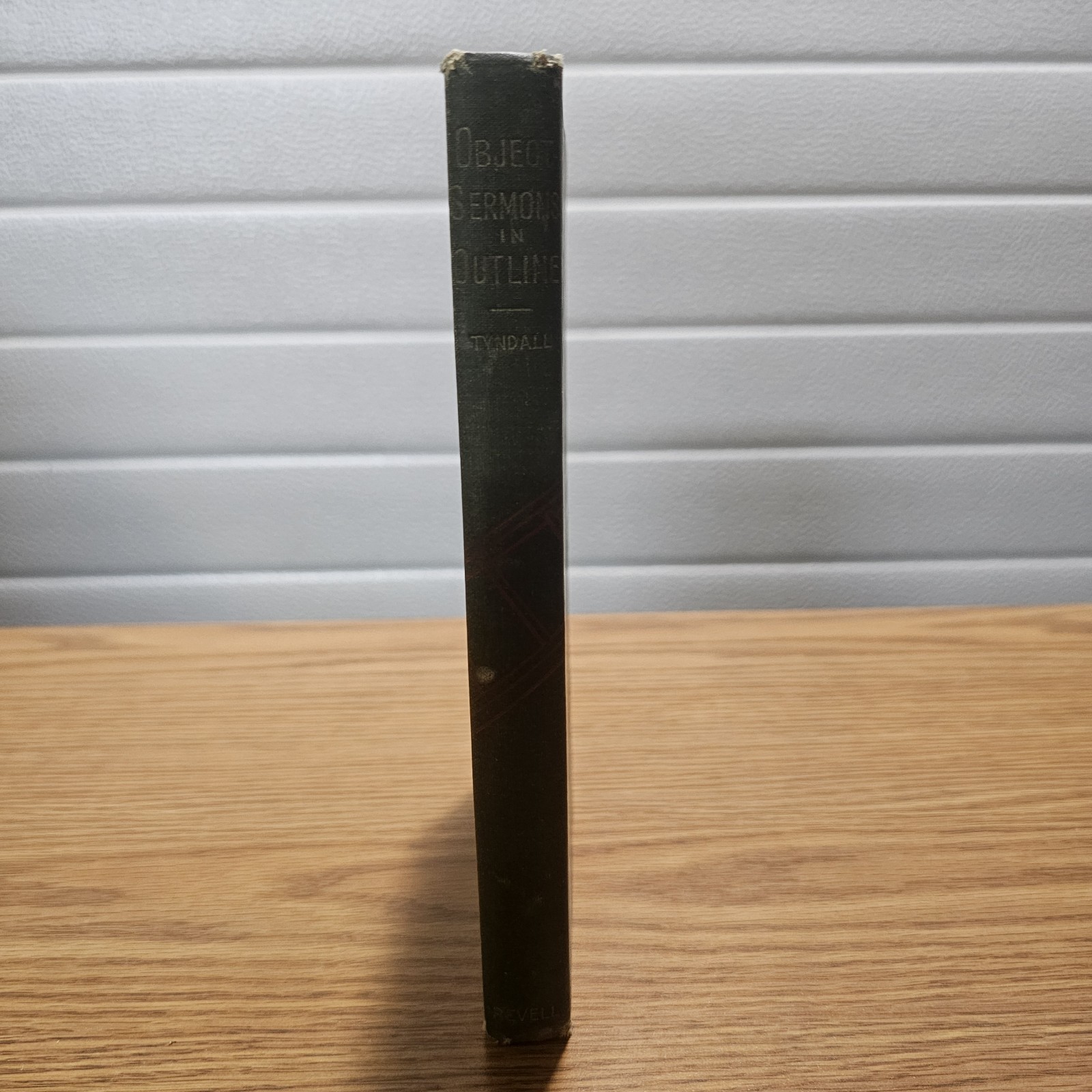 Rare 1891 Third Edition: “Object Sermons in Outline” by Rev. C.H. Tyndall