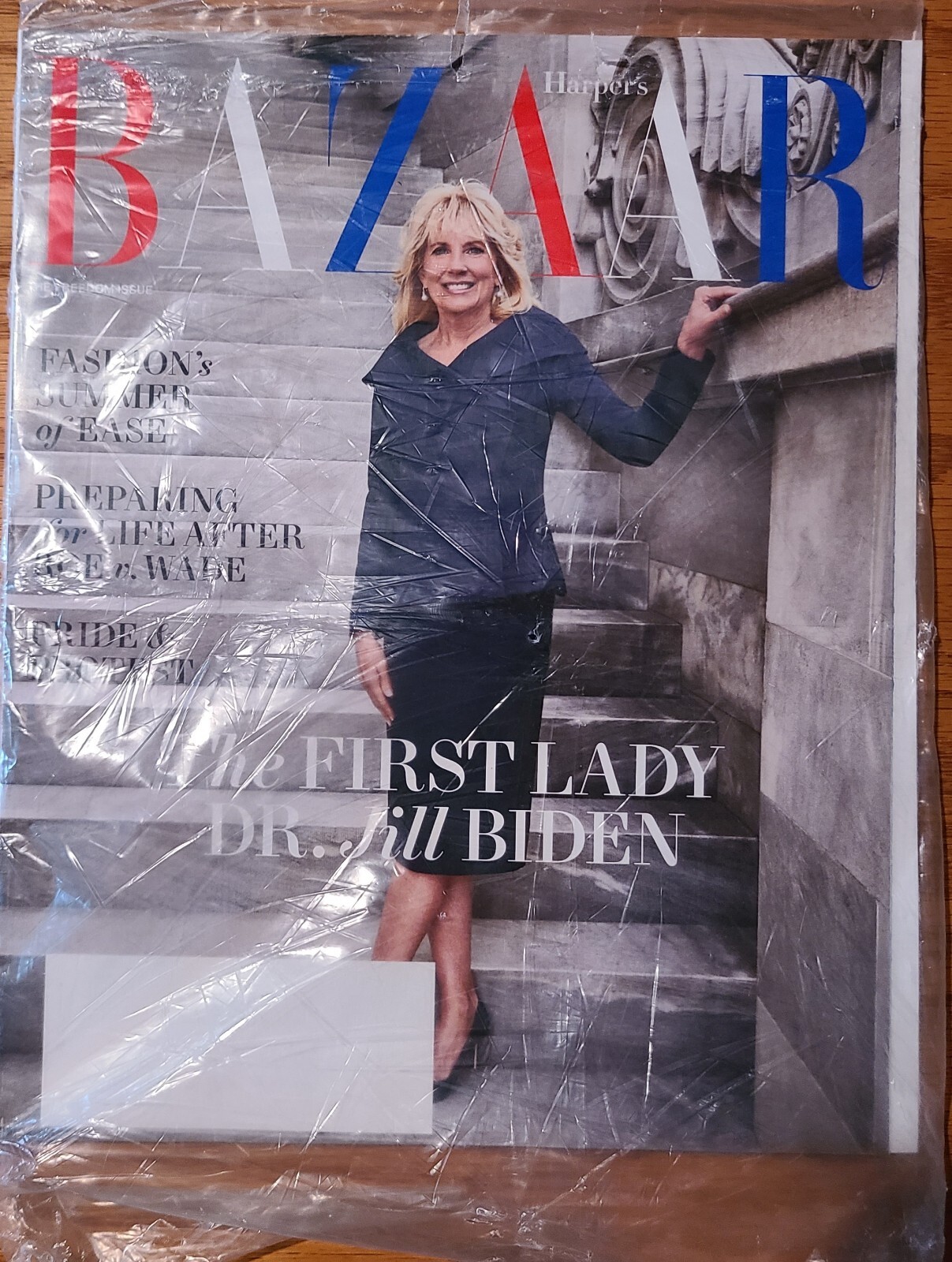 Harper’s Bazaar June July 2022 Dr. Jill Biden First Lady Freedom Issue