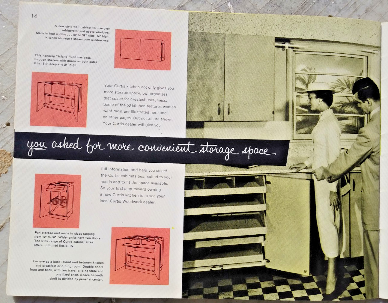 Curtis Kitchen 1952 House Homes Design Planning Mid Century Modern Retro