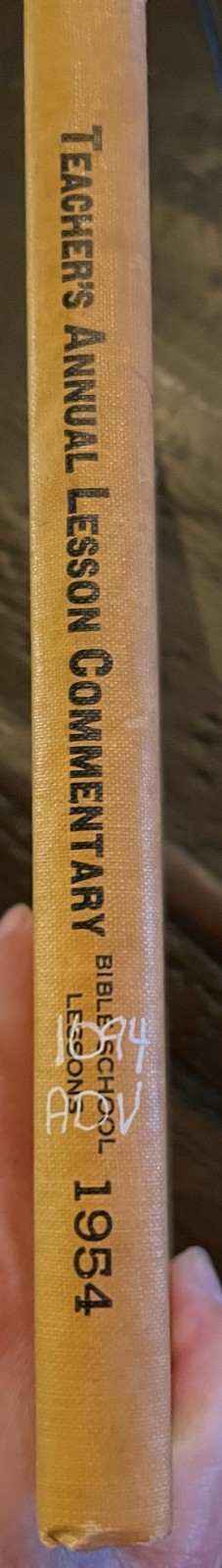 Church of Christ, Gospel Advocate Annual Lesson Commentary 1954