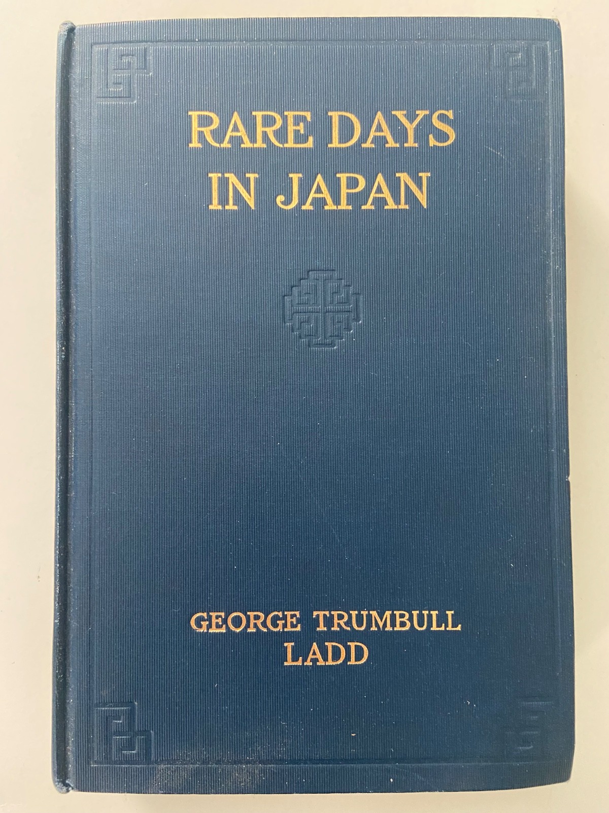 Rare Days in Japan by George Trumbull Ladd 1910 1st Edition Hardcover VERY GOOD