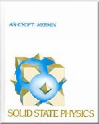 Solid State Physics by Ashcroft, Neil