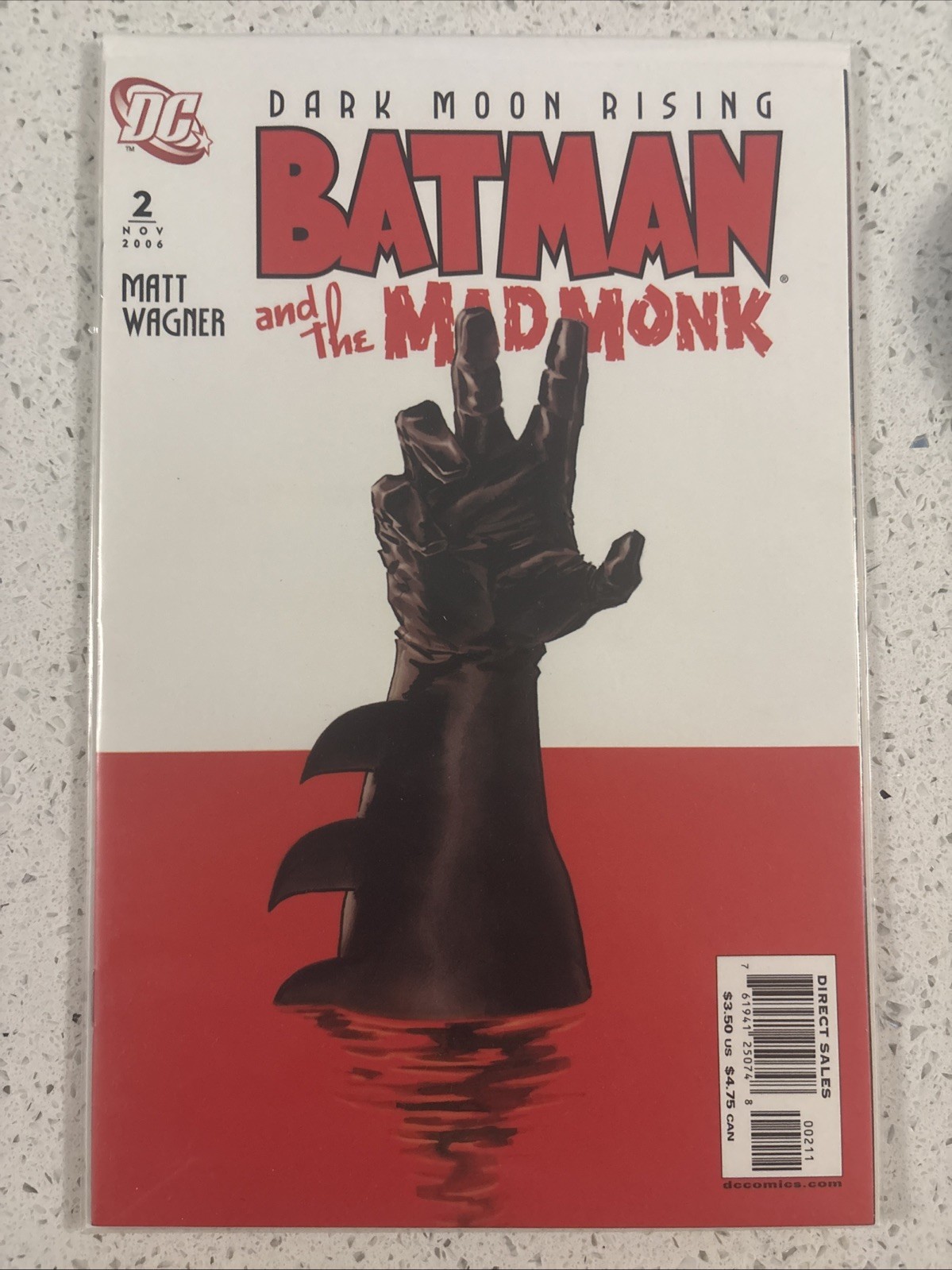 Batman And The Mad Monk: Dark Moon Rising #2, DC Comics, November 2006, NM