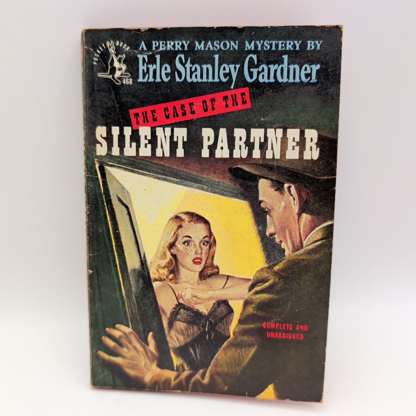 The Case Of The Silent Partner Erle Stanley Gardner Pocket Books 468 Perry Mason