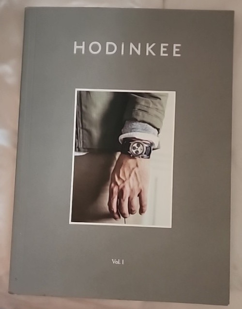 HODINKEE Magazine Vol. 1 Hardcover Book Watch Collecting Horology Rare OOP 1st E