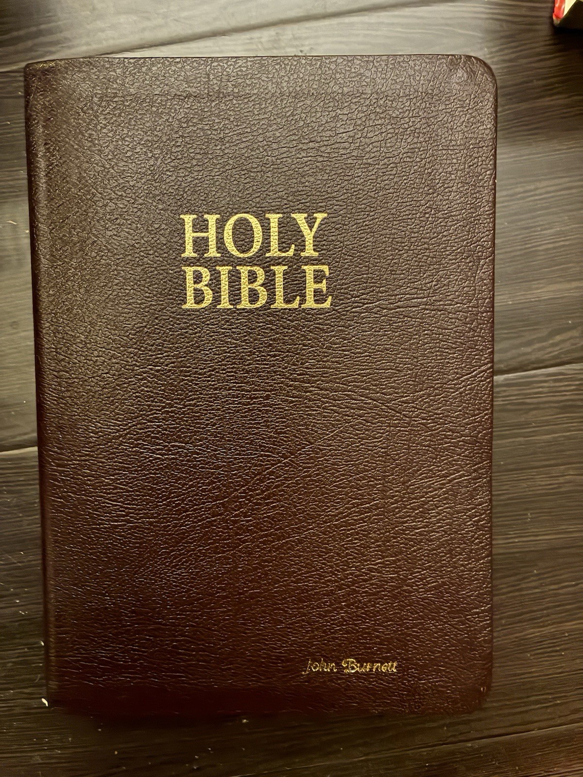 HOLY BIBLE KJV GIANT PRINT CENTER COLUMN REFERENCE EDITION INDEX TABS VERY GOOD