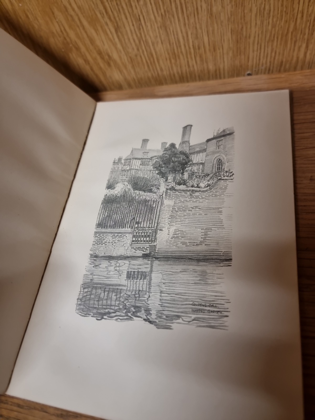 1913 A Sketch Book By Walter M Keesey – Cambridge (27d)