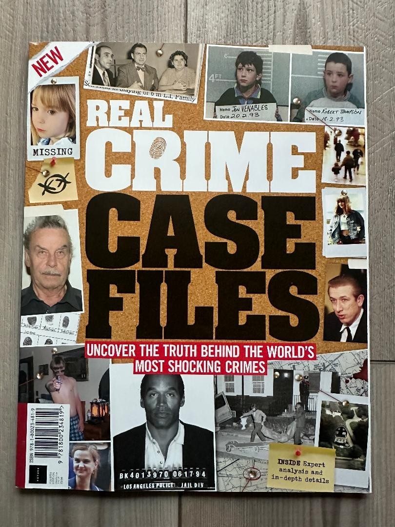 CASE FILES Truth Behind Shocking Crimes REAL CRIME Special Edition 146 Pages NEW