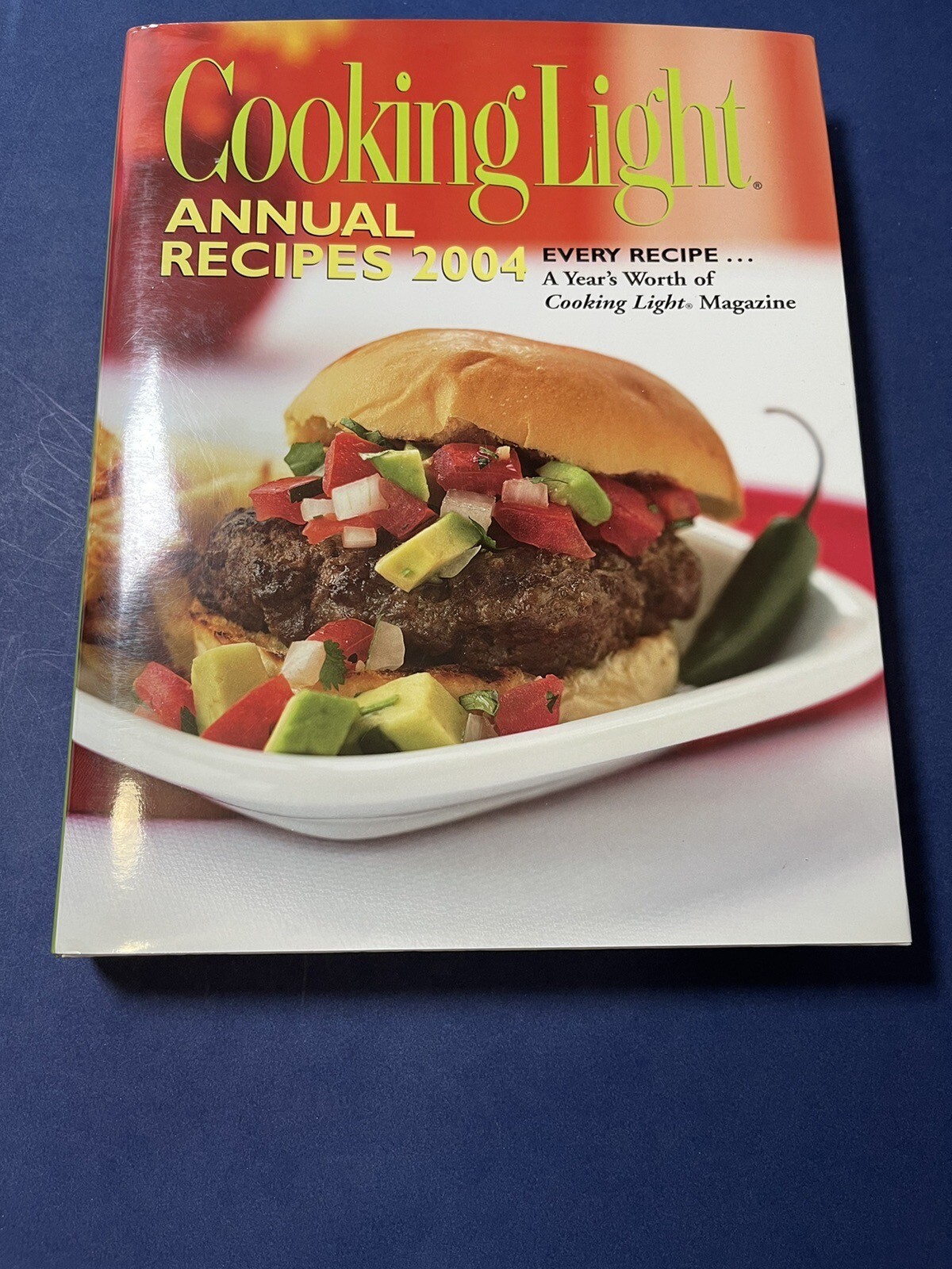 Cooking Light Annual Recipes 2004 Cookbook Hardcover