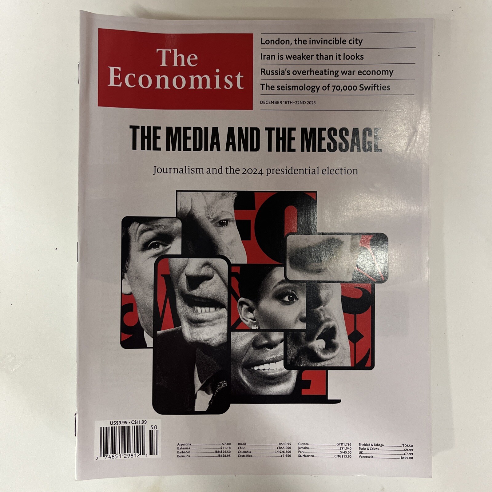 THE ECONOMIST DEC 16TH 22TH 2023 THE MEDIA AND THE MESSAGE
