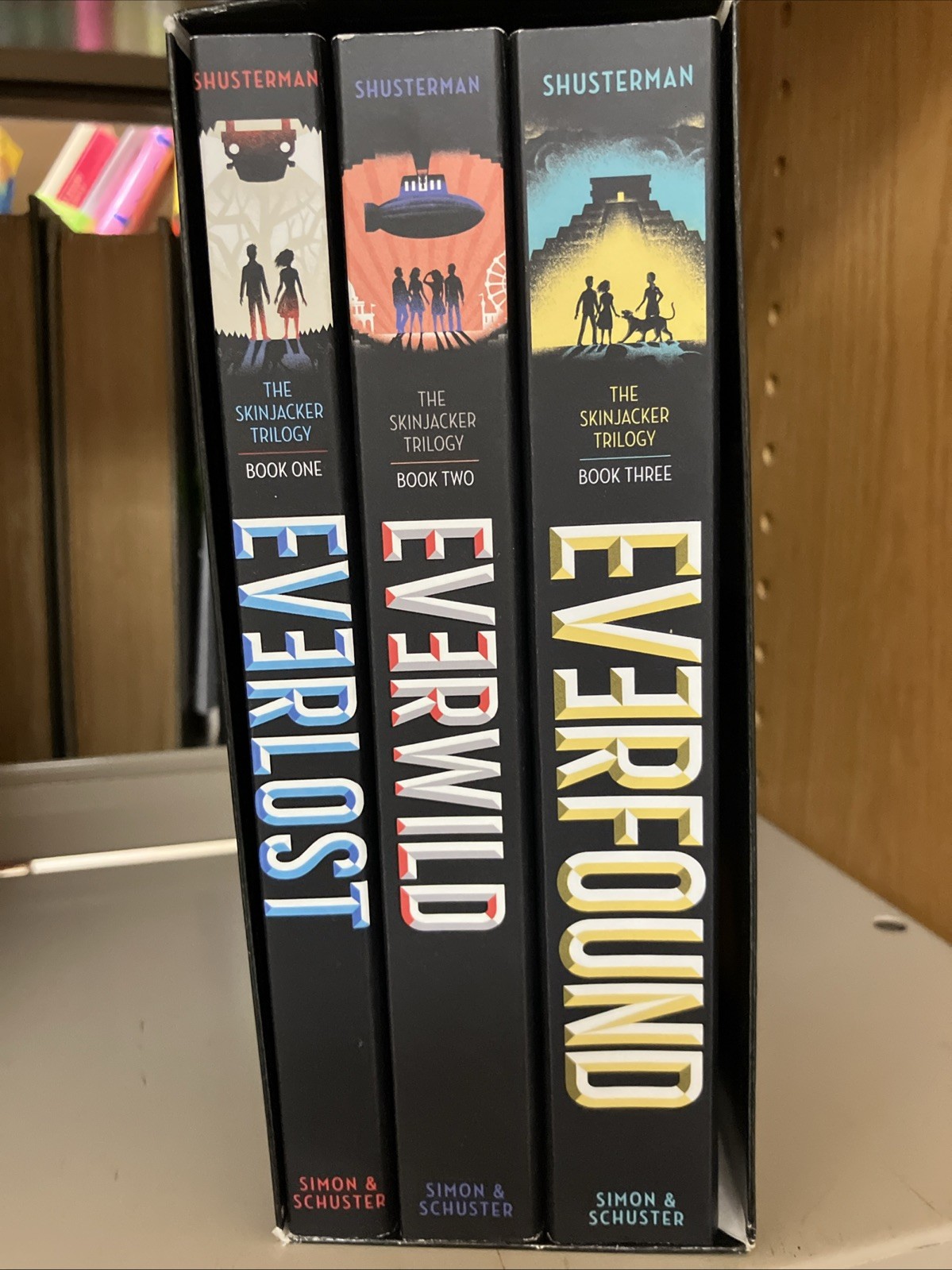 Skinjacker Trilogy Box Set: Everlost; Everwild Everfound Neal Shusterman