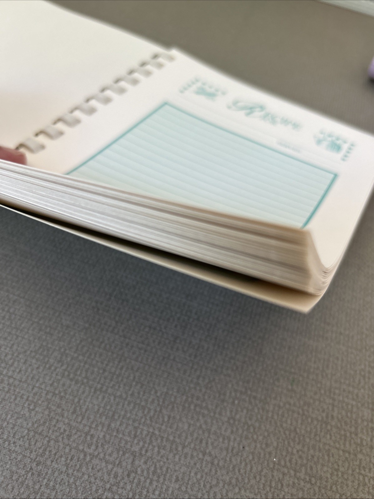 Blank Recipe Book: 25 Front And Back Pages. Spiral Bond. NEW