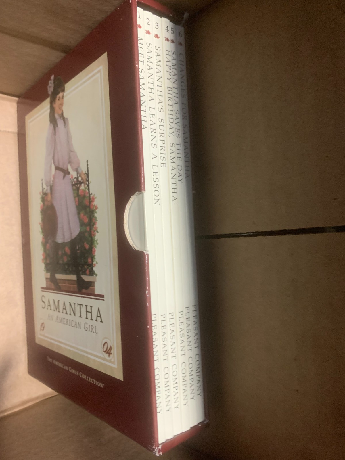 American Girl Samantha’s 6-Book Complete Boxed Set 1 2 3 4 5 6 PB GOOD