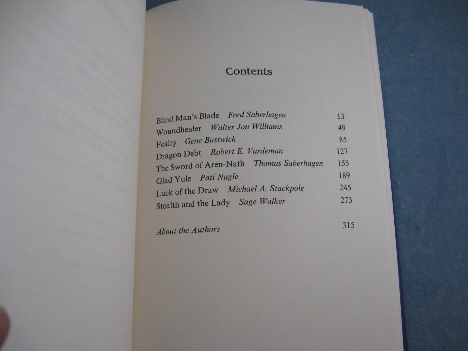 9 Sci-Fi Short Story Anthologies Edited by G RR Martin/Saberhagen/& Others NOS