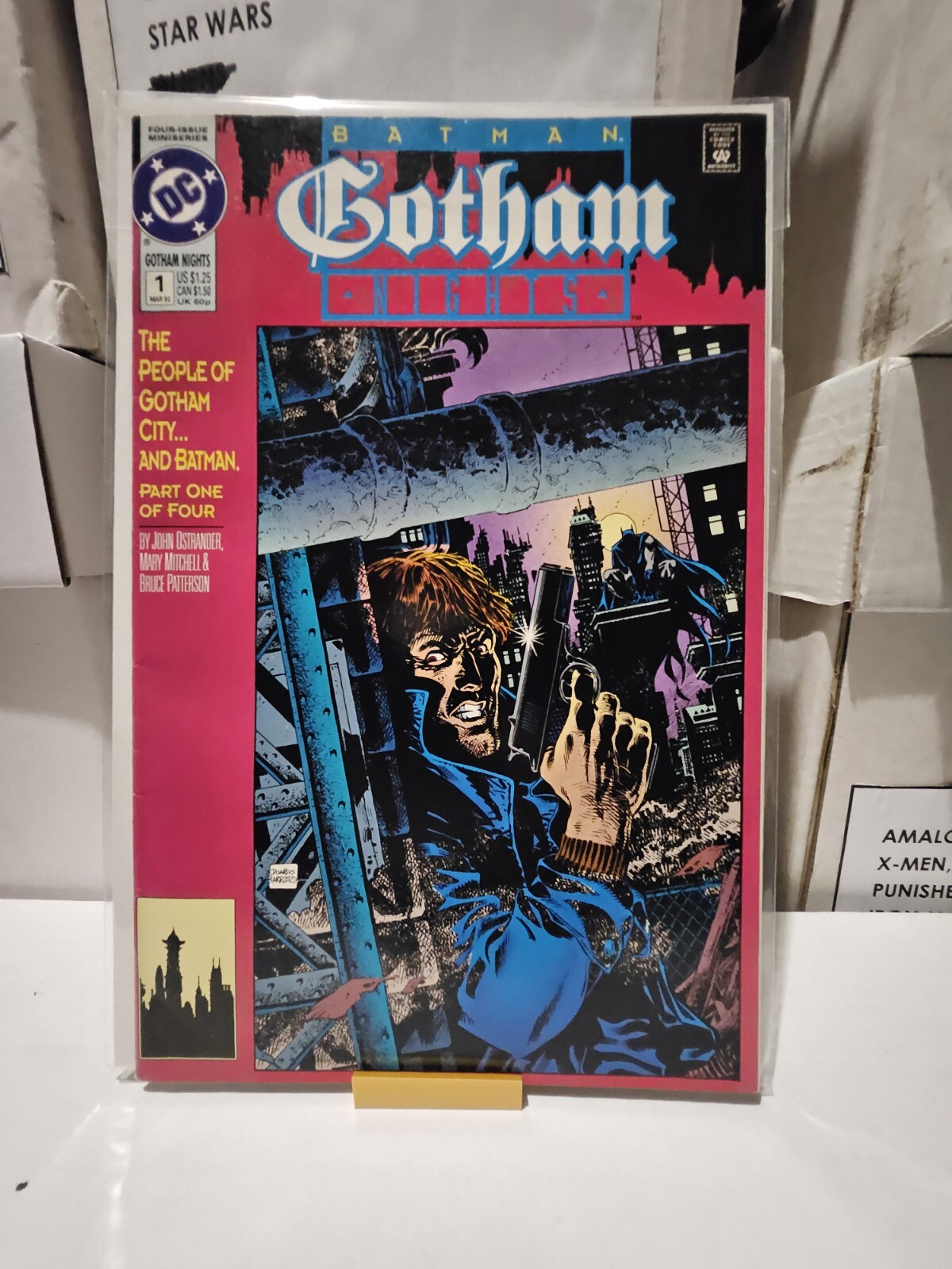 BATMAN : GOTHAM NIGHTS, COMPLETE 4 ISSUE 1992 DC Comics series by JOHN OSTRANDER