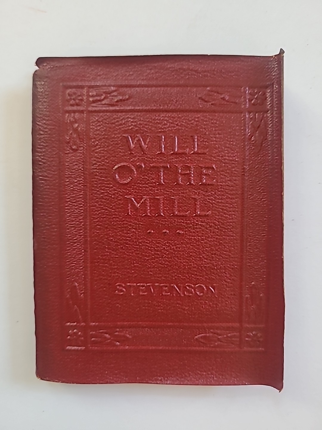 Vintage Little Leather Library Red Miniature Books Lot of 4 Longfellow Tennyson