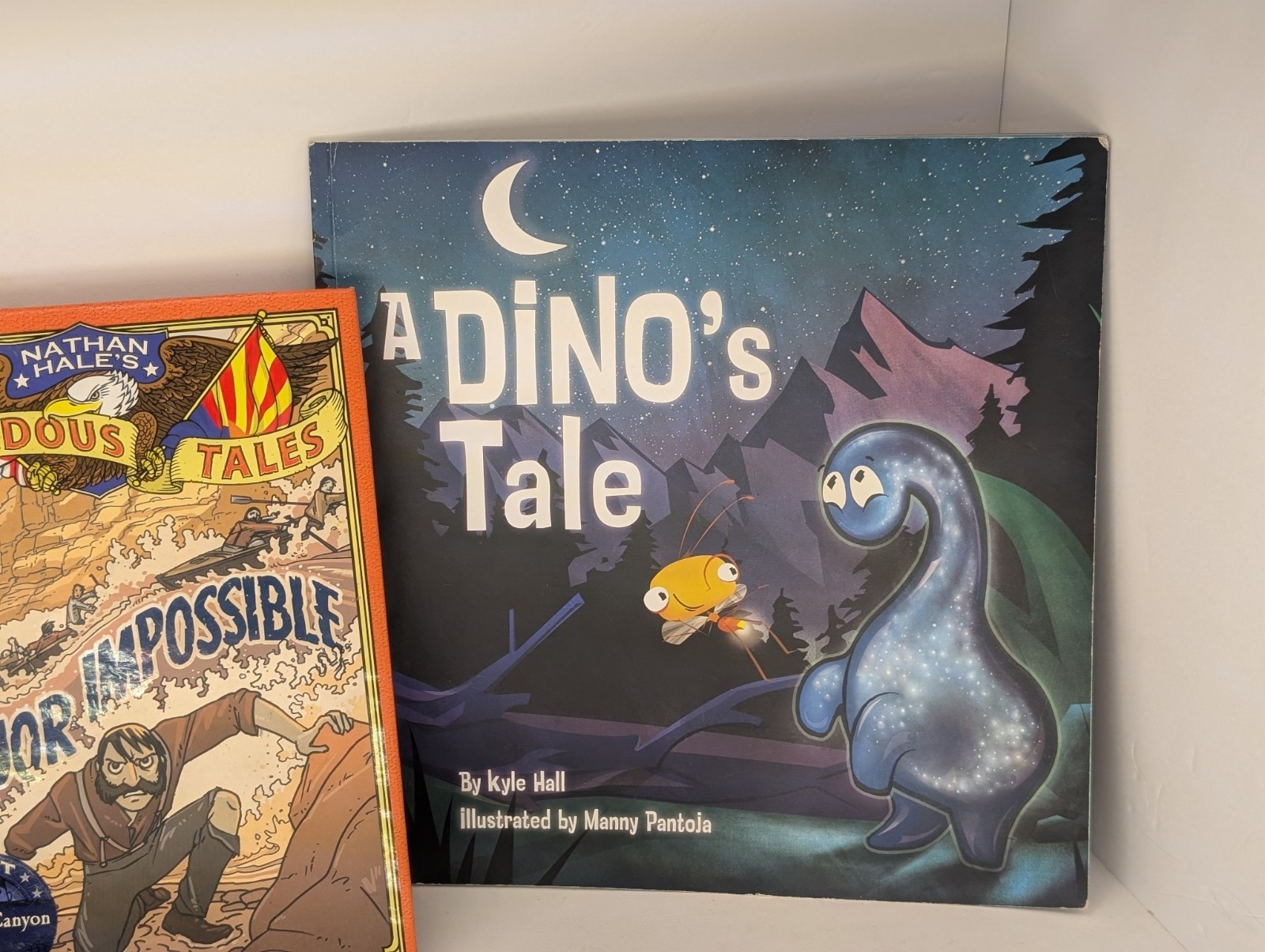 Hardcover Kids Book Lot: Sea of Monsters, Bunnicula, A Dino’s Tale (Illus.)