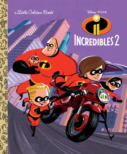 Incredibles 2 Little Golden Book (Disney/Pixar Incredibles 2) – VERY GOOD