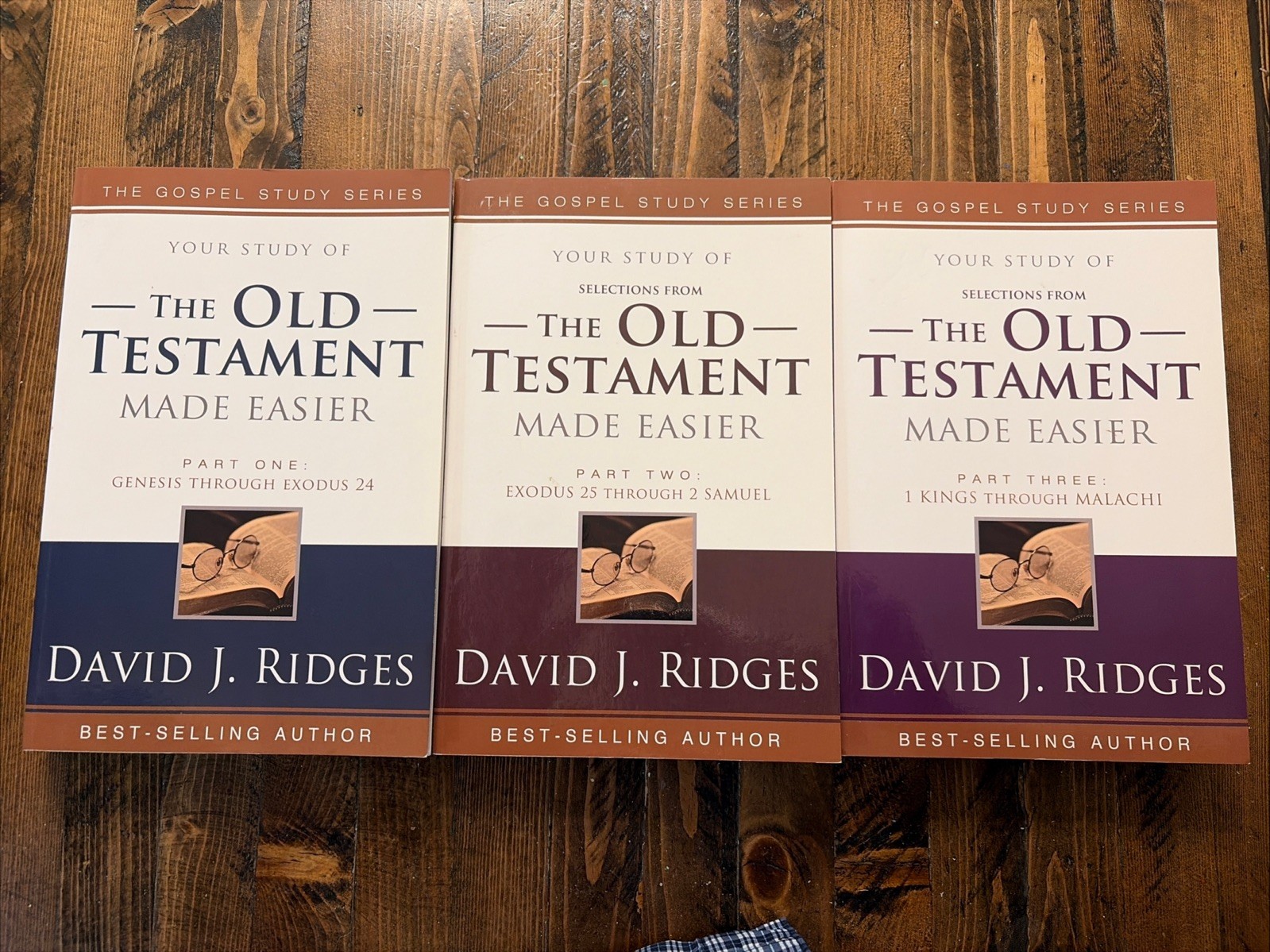 Old testament Made Easier Complete 3 Vol Set By David J. Ridges PB LDS