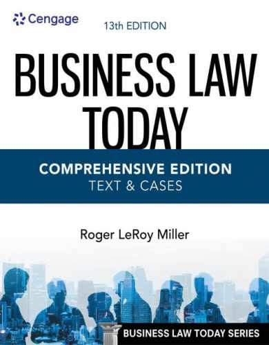 Business Law Today – Comprehensive – Paperback, by Miller Roger – Very Good