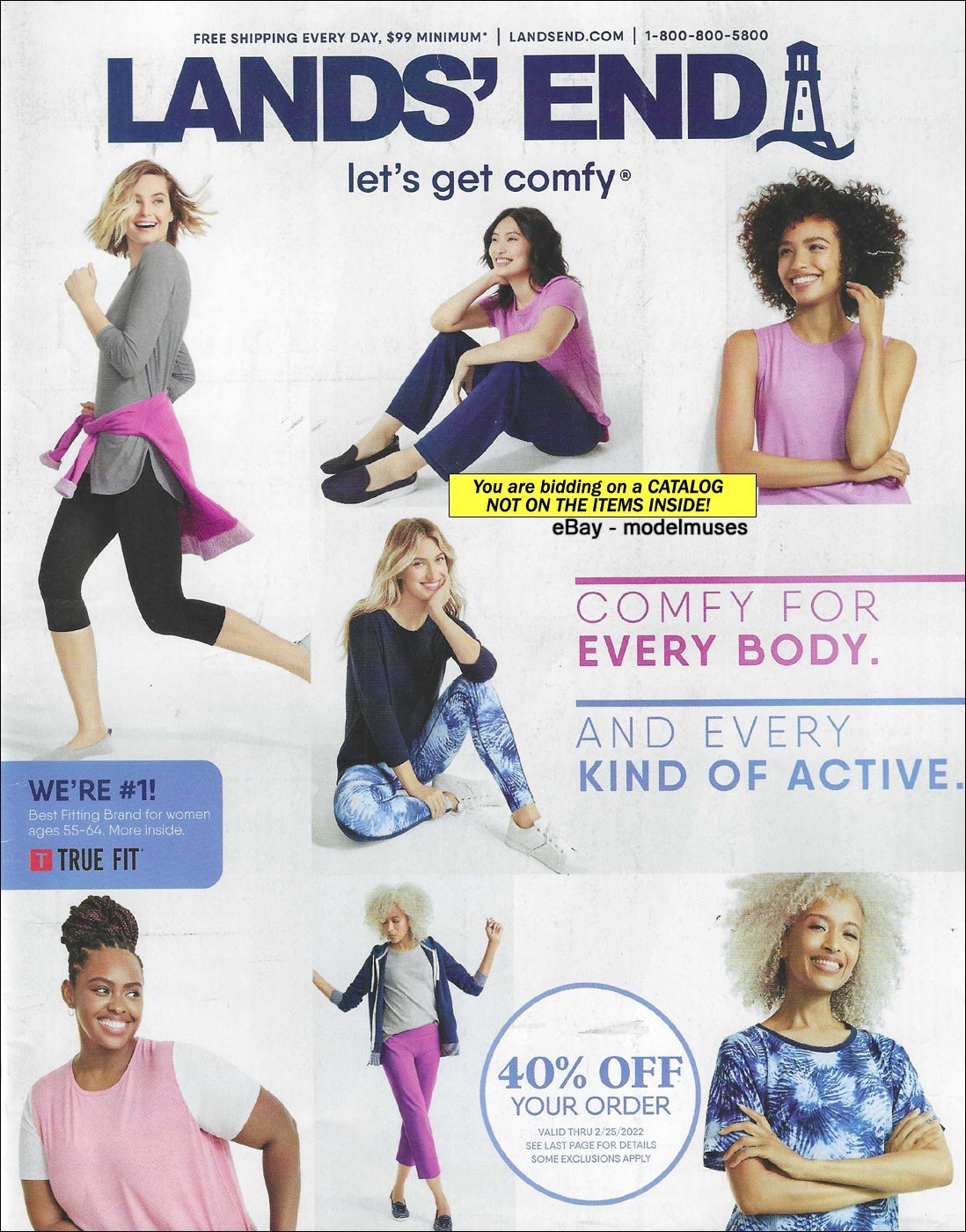 LANDS’ END Women’s Fashion & Accessories CATALOG Winter 2022 – 88 Pages
