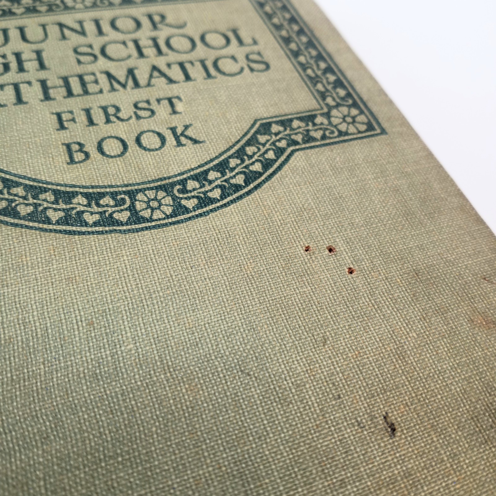 Junior High School Mathematics First Book by E.H. Taylor & Fiske Allen 1919