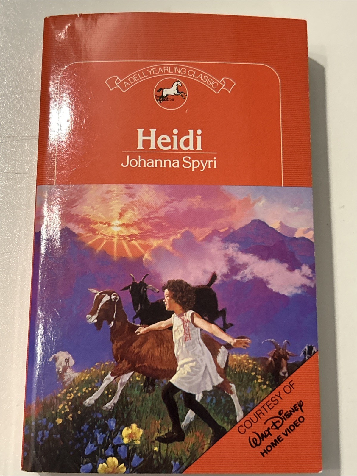 Heidi by Johanna Spyri Paperback Courtesy Of Walt Disney Home Video