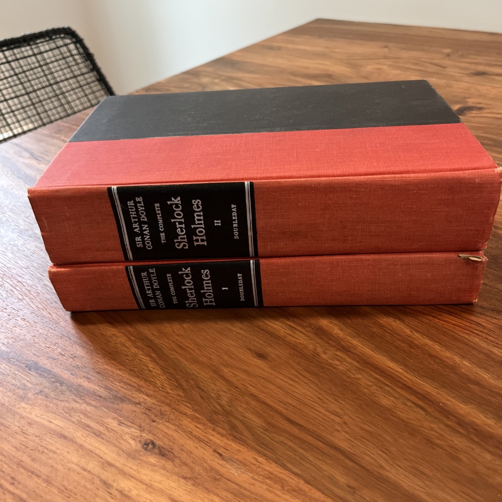 The Complete Sherlock Holmes in Two Volumes By Sir Arthur Conan Doyle