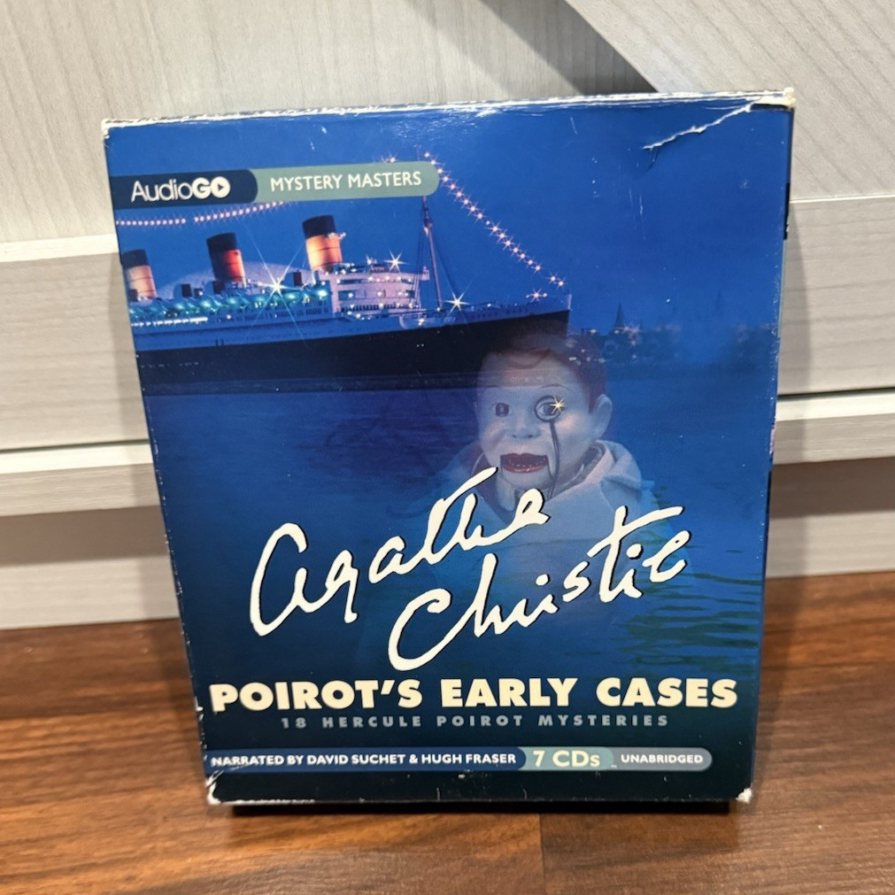AudioGO Agatha Christie Poirot’s Early Cases Unabridged CD 7 Suchet 2008