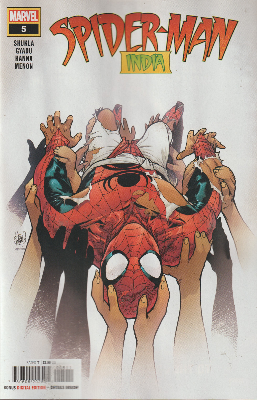 MARVEL COMICS SPIDER-MAN INDIA #5 DECEMBER 2023 1ST PRINT NM