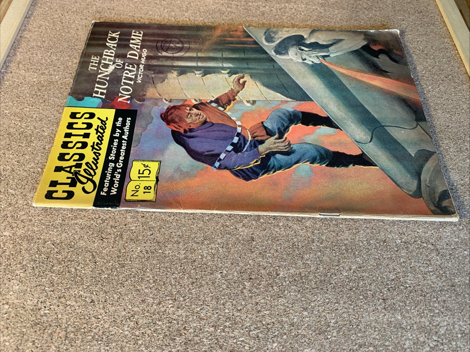 Classics Illustrated #18 The Hunchback Of Notre Dame FN 1966, 48 pages