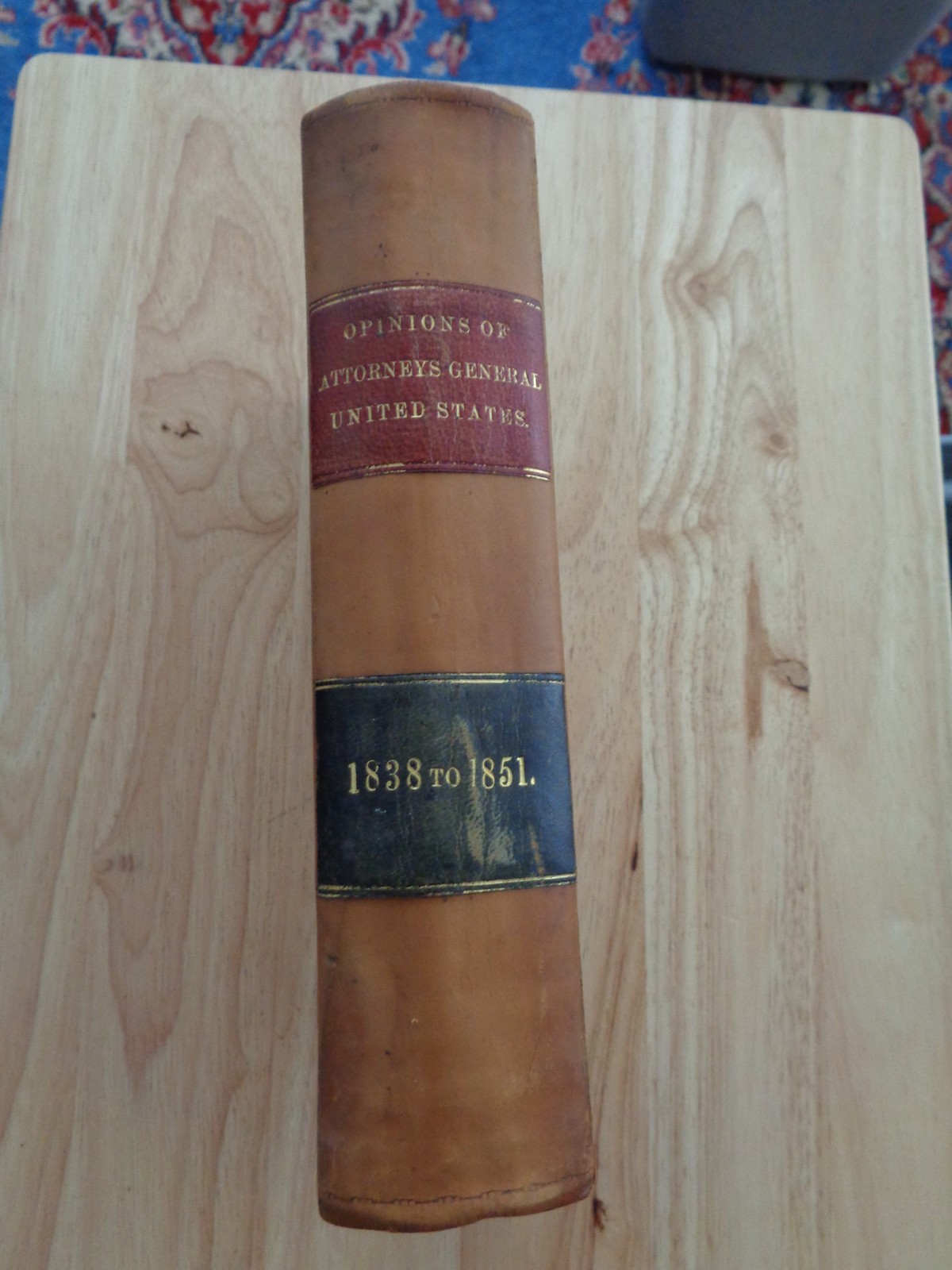Opinions Attorneys General United States 1838-1851 HC