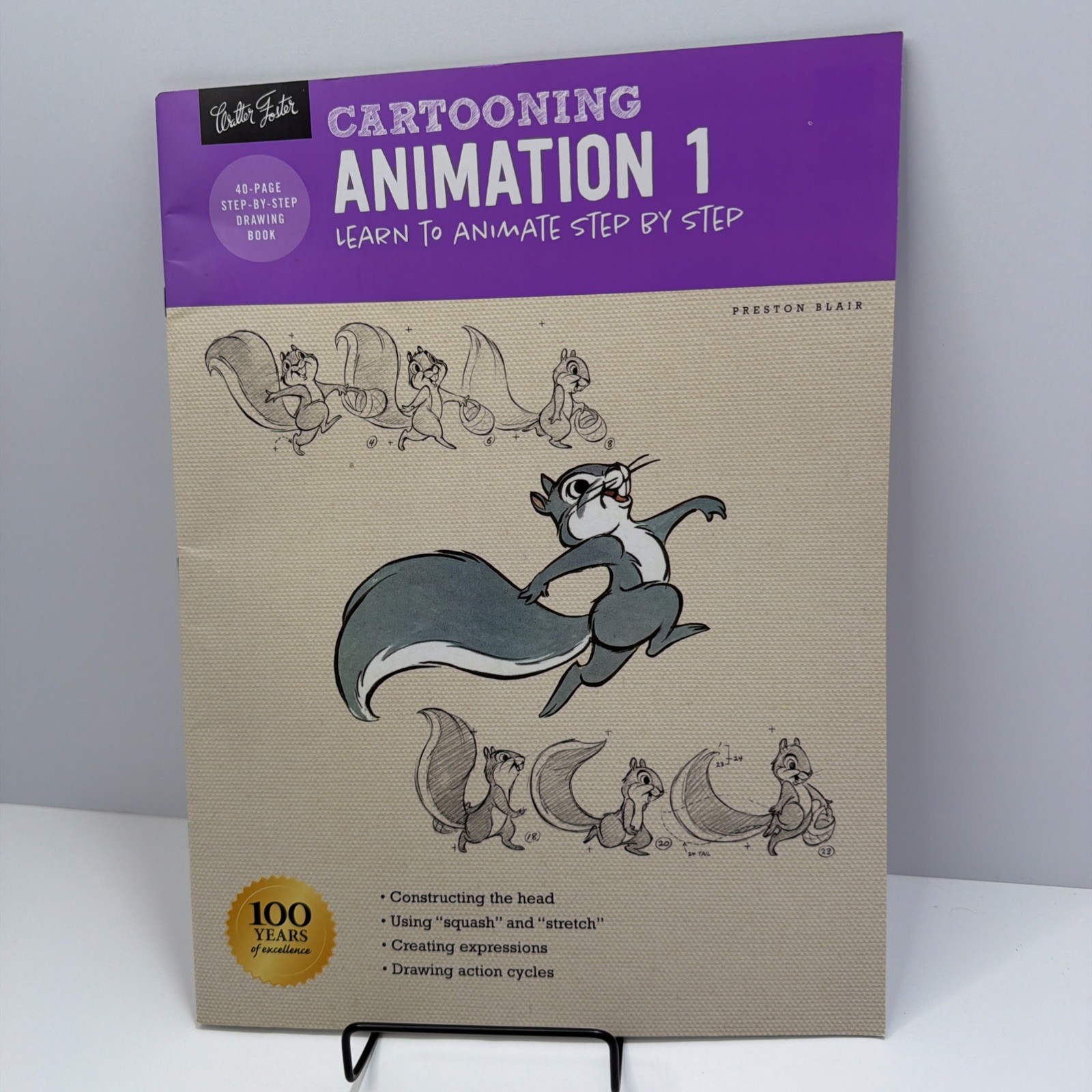 Cartooning: Animation 1 with Preston Blair: Learn to animate step by step New