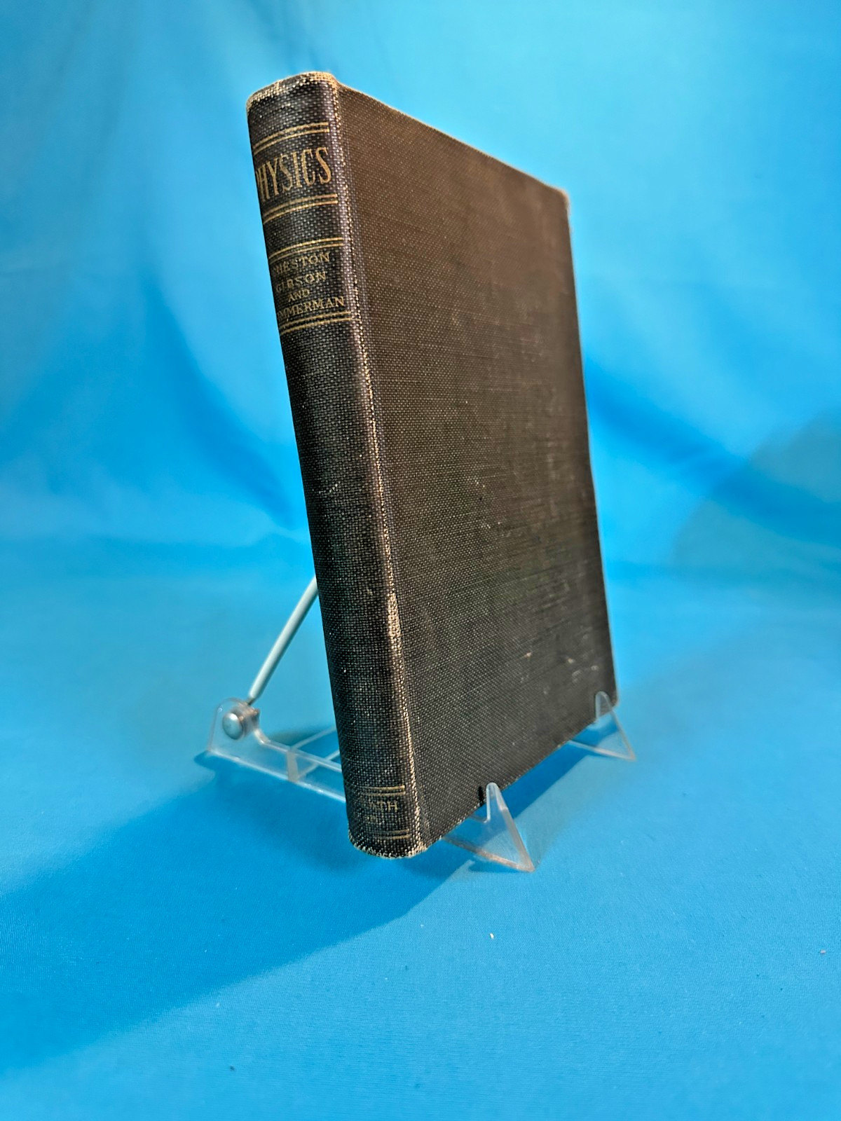 Vintage, PHYSICS Theoretical & Descriptive, Heath & Company, HC/371p/1906